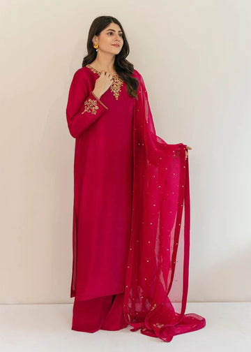 SEERA FUSCHIA- HEMEL SILK