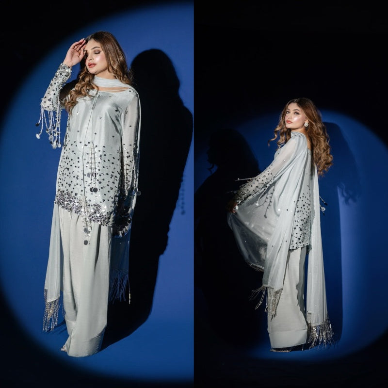 GULNAR GREY - HEMEL SILK