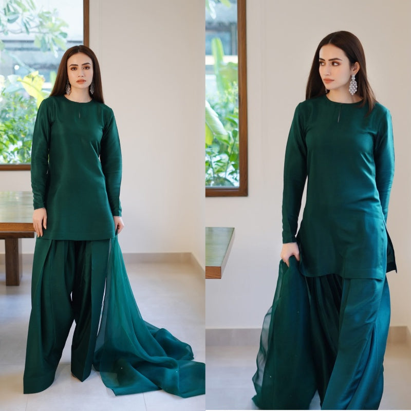 WA-MULTI BOTEL GREEN  STITCH