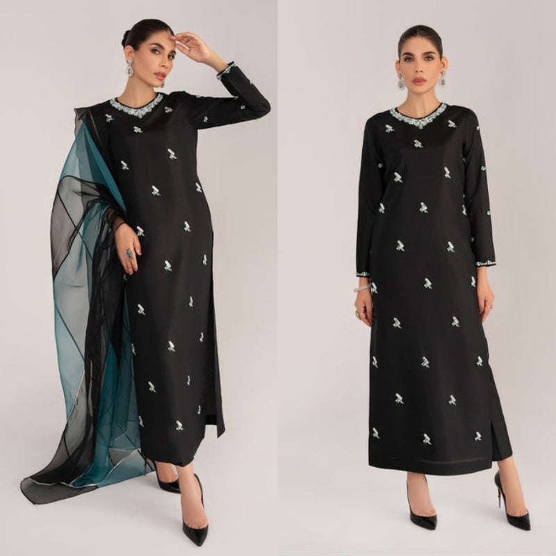 ALIC BLACK- HEMEL SILK