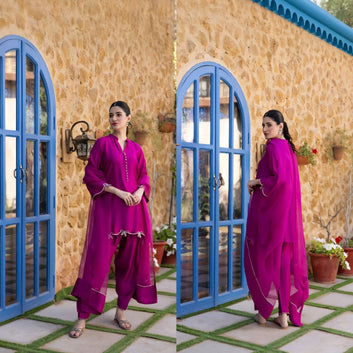 LARA 2 - HEMEL SILK