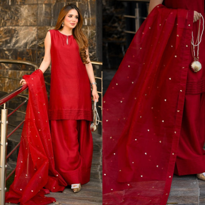 WA-MULTI RED  STITCH