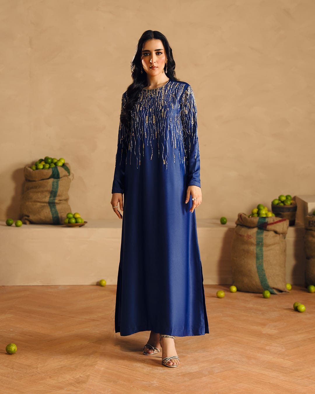 SAPPHIRE BLUE - HEMEL SILK