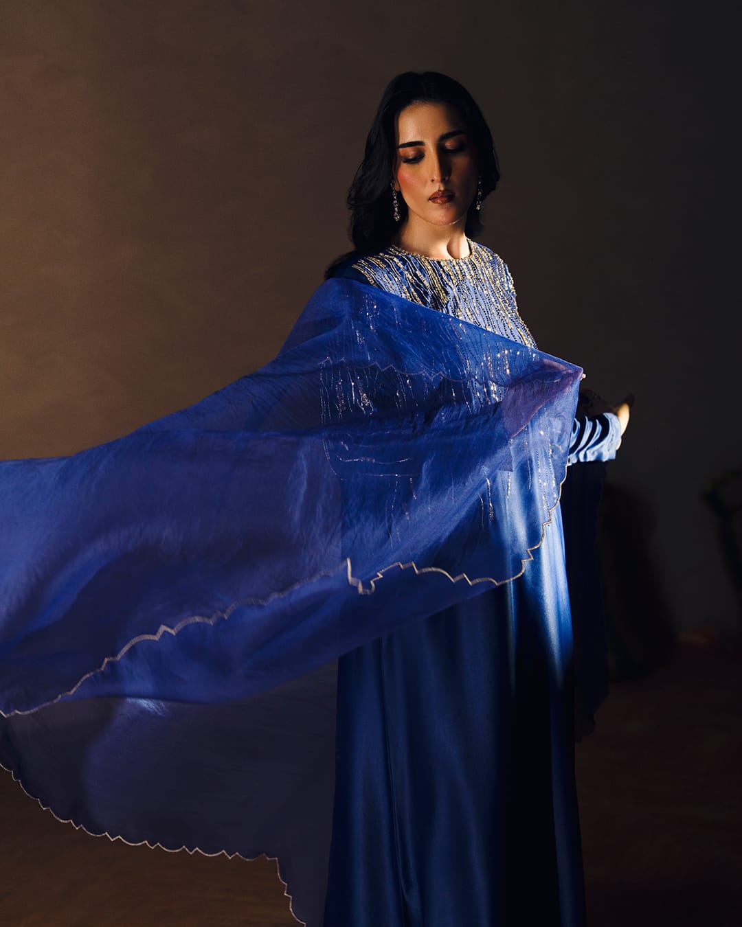 SAPPHIRE BLUE - HEMEL SILK