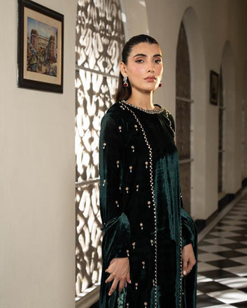 WA-MIRIM VELVET DRESS  STITCH