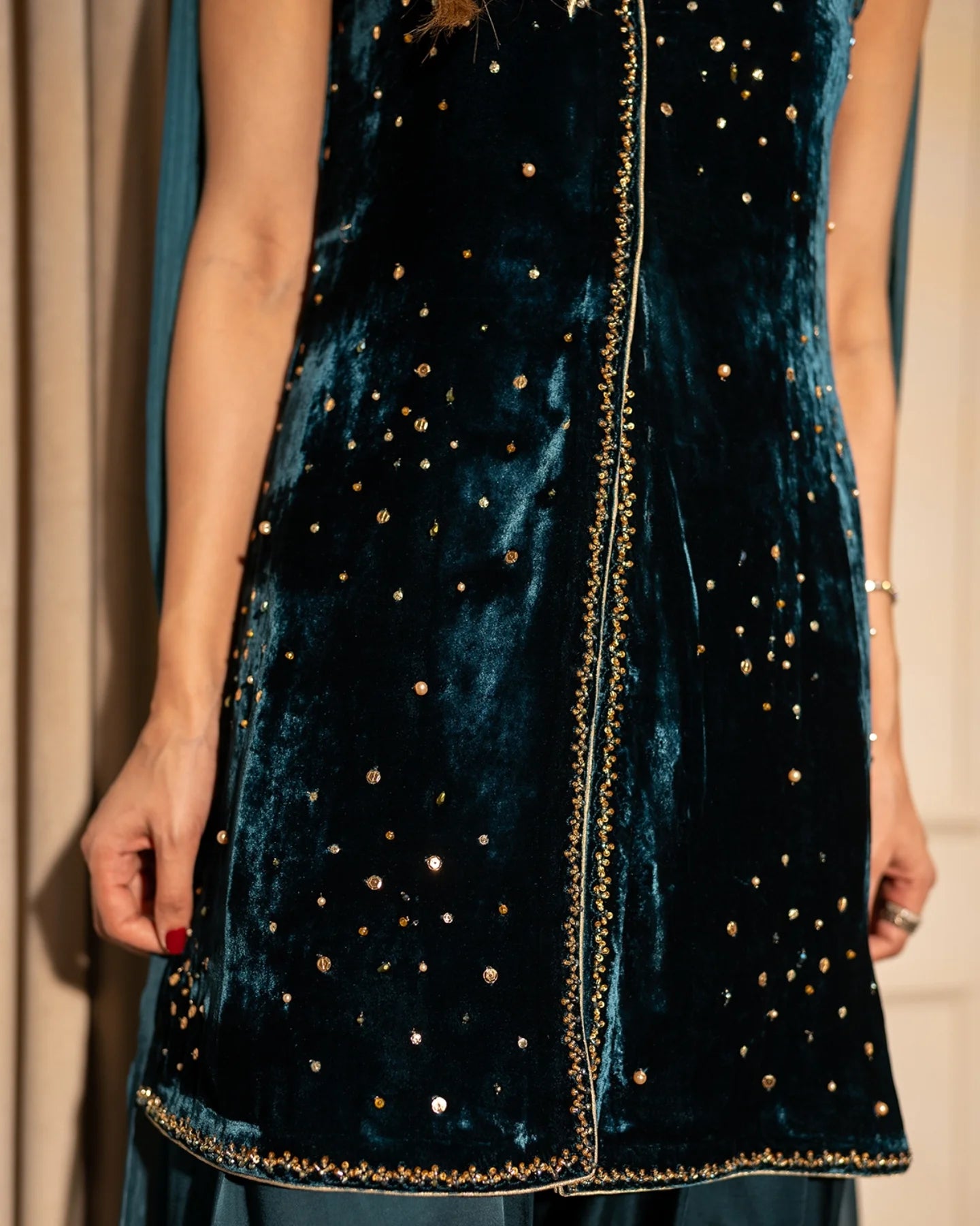 PAREEZAY VELVET - HEMEL SILK